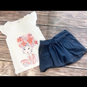 Gymboree outfit size 10/12 in great condition